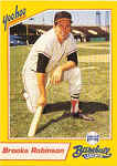 1993 Yoo-Hoo Baseball Card Brooks Robinson