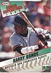 1995 Kraft Baseball CardBarry Bonds