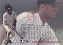 Back of 1996 Flair Card 129 Derek Jeter