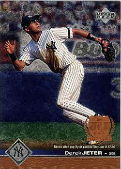1997 Upper Deck Card 421 Derek Jeter