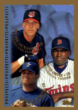 1998 Topps Card 257  D.Ortiz/Sexson/Ward