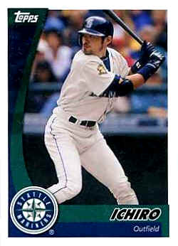 2002 Post baseball Card 9 Ichiro Suzuki