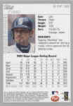 Back of 2002 Post baseball Card 9 Ichiro Suzuki
