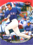 2003 Pepsi Fleer Mini Baseball Card Alex Rodriguez