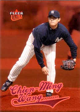 2004 Ultra baseball Card211 Chien-Ming Wang AR