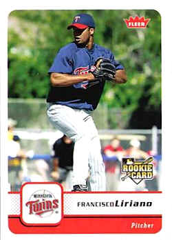 2006 Fleer baseball Card 365Francisco Liriano Rookie