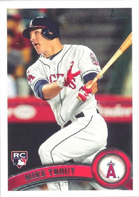 2011 Topps Update US175 Mike Trout