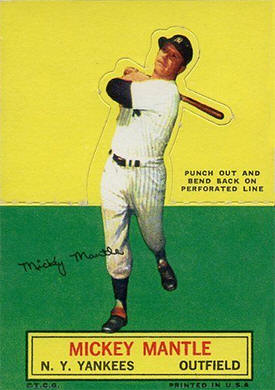 1964 Topps Stand-Ups Mickey Mantle