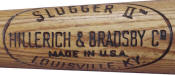 Hillerich & Bradsby Co. "Slugger II" trademark center brand