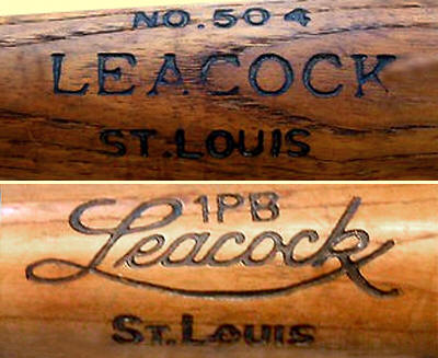 Leacock Sporting Goods Company Baseball Bat