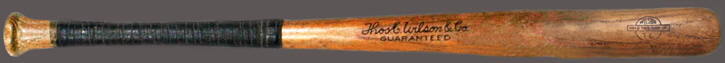 Thos. E. Wilson & C0. Guaranteed baseball bat