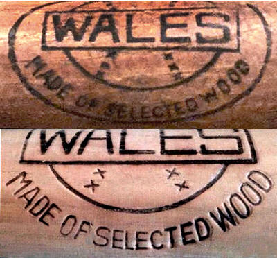 Wales Selected Wood Baseball Bat