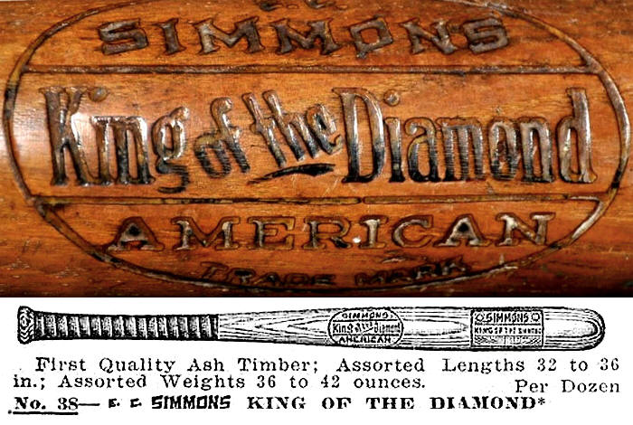 E.C. Simmons American No. 38 King of the Diamond