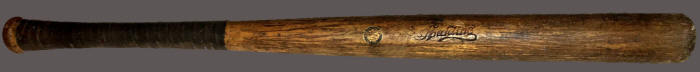 Spalding Gold Medal Decal Baseball Bat