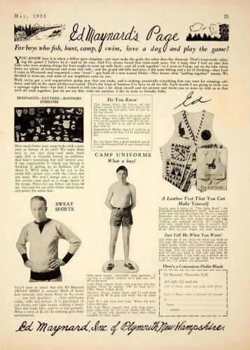 1933 Ed Maynard's Page Ed Maynard Inc.