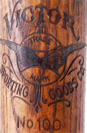 Victor Sporting Goods Co. Trademark Bat Logo