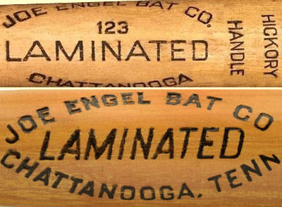 Joe Engel Bat Co. Baseball Bats