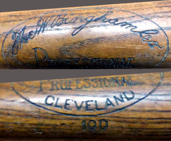 The W. Bingham Co. No. 100 Baseball bat