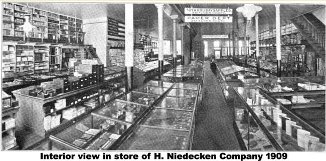 H. Niedecken Company Water Street location 1909
