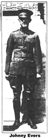 Johnny Evers in Knights of Columbus Uniform