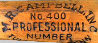 M.R. Campbell No. 400 Baseball Bat