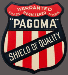 Pagoma Shiield Of Quality Trademark Logo