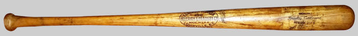 Mickey Cochrane Louisville Slugger 250 signature model bat 