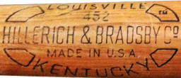 Hillerich & Bradsby department store center label