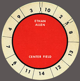 Ethan Allen Cadaco All Star Game Disc