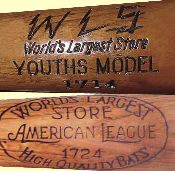 WLS - Worlds Largest Store Baseball Bat
