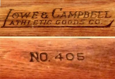 Lowe & Campbell Athletic Goods Co. Baseball Bat
