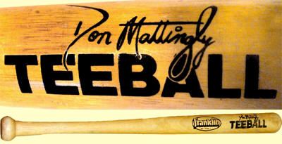 Don Mattingly Franklin Teeball Baseball Bat