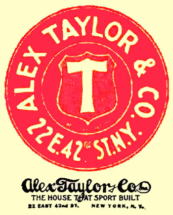 Alex Taylor & C0. Baseball bats