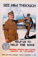 Knights of Columbus WWI Poster