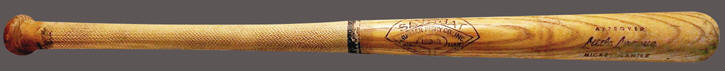 Mueller Perry Co. SAV-A-BAT Mickey Mantle 129-9 Baseball Bat