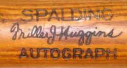 1908 -1916 Miller Huggins Spalding Baseball Bat
