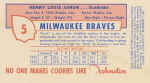 Johnston Cookies 1954 Milwaukee Braves
Baseball Card set