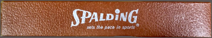 1962 Spalding Die-cut Adverting Cards Portfolio box pannel