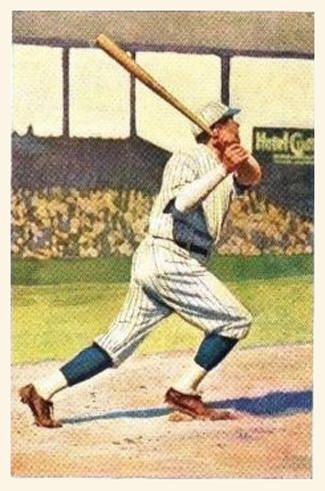 1932 Sanella Babe Ruth Grman Baseball Card