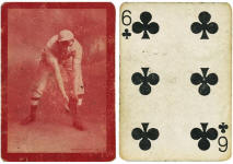 1910 Russell's Base Ball Boys Playing Card Pose