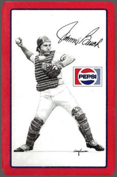 Johnny Bench Pepsi Sports Deck Playing Card