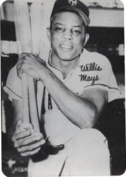 Willie Mays House of Jazz card