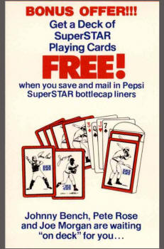 Pepsi Superstar Playing Cards Offer