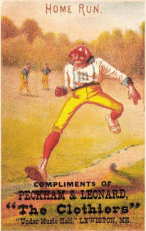 1878 Forbes Company Home Run Baseball Card