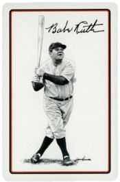 1978 Sports Deck Babe Ruth Playing Card