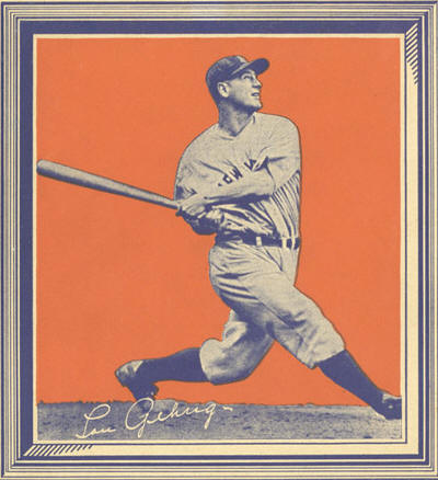1934-1935 Series 1 Wheaties Baseball Cards