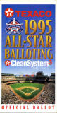 1995 All Star Game Official Ballot