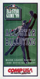 1999 All Star Game Official Ballot