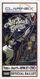 2002 All Star Game Official Ballot