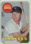 1969 Topps Mickey Mantle card #500
